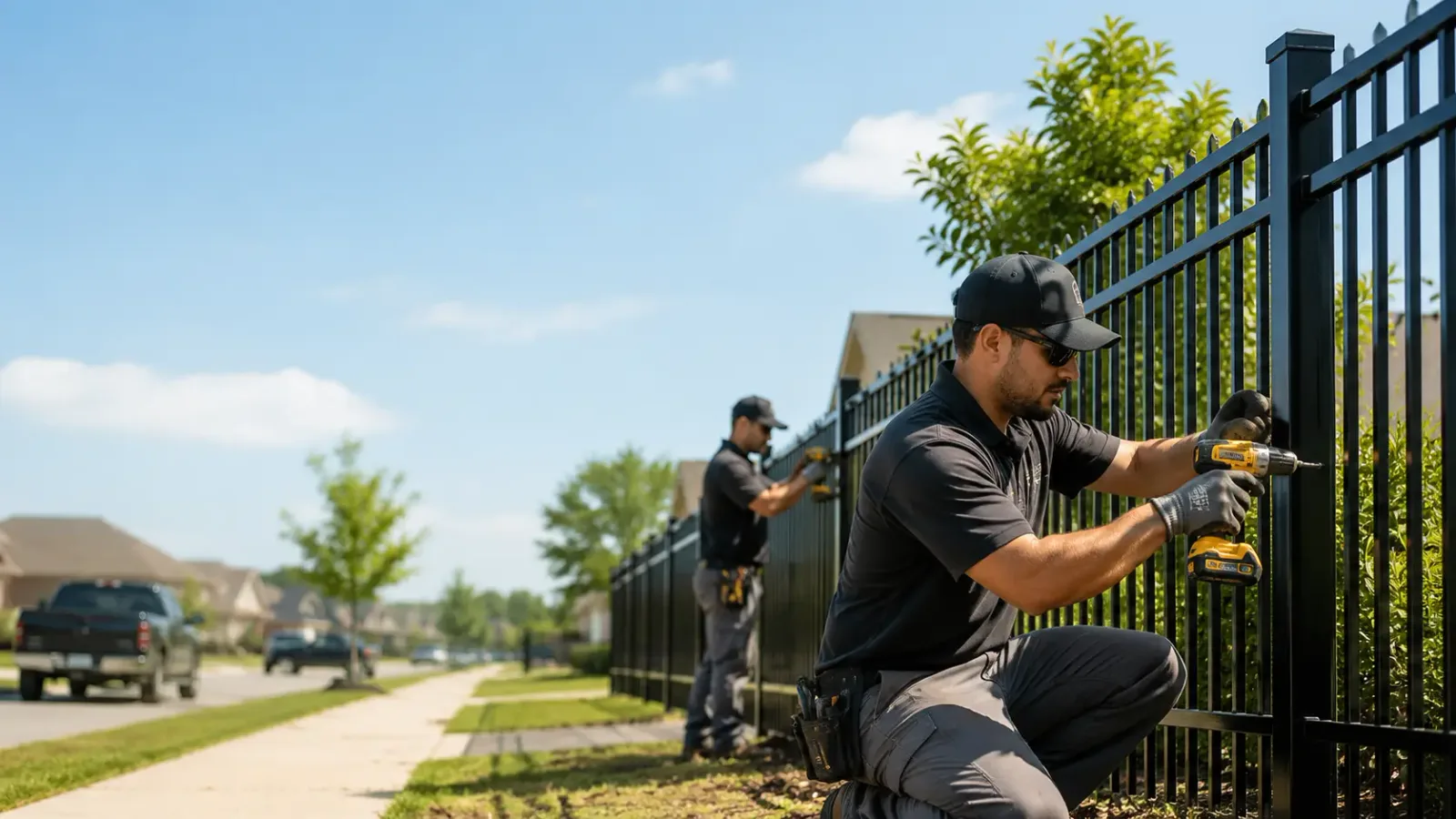Metal Fence Installation in Murrells Inlet, SC